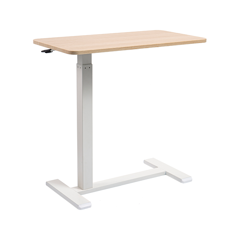 Exzentrischer, pneumatisch höhenverstellbarer Schreibtisch TH02