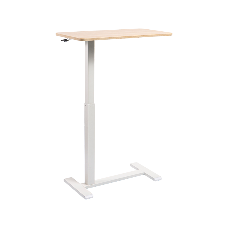 Exzentrischer, pneumatisch höhenverstellbarer Schreibtisch TH02
