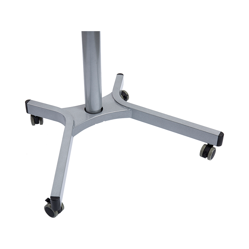 TH08 (Aluminiumrohrsäule) Pneumatisch höhenverstellbarer Schreibtisch